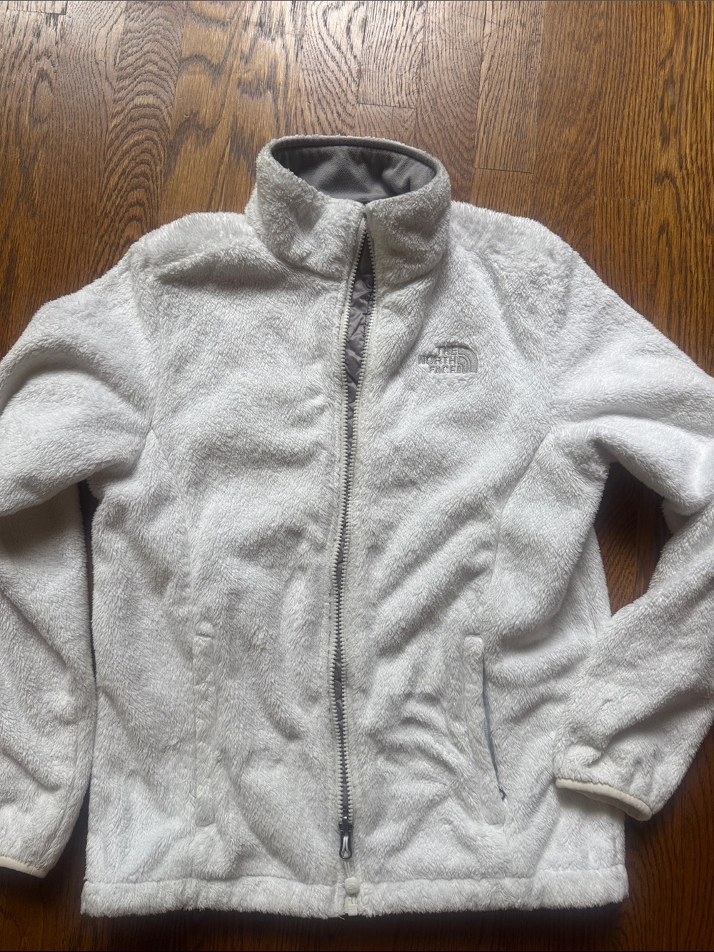The North Face Women's Light Gray Fleece Jacket